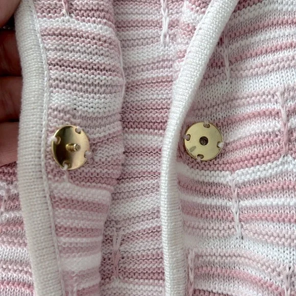 Luisa Spagnoli size M Cotton Sweater Blazer - Picture 11 of 16